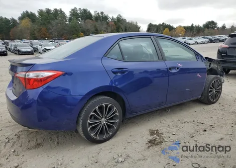 2015 Toyota Corolla L from USA, damaged, VIN 2T1BURHEXFC398821